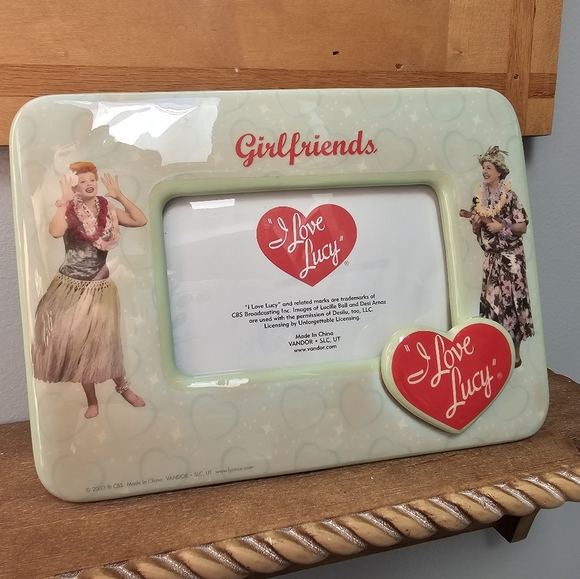 I Love Lucy 4"X6" Girlfriends Photo Frame - Picture 1 of 10